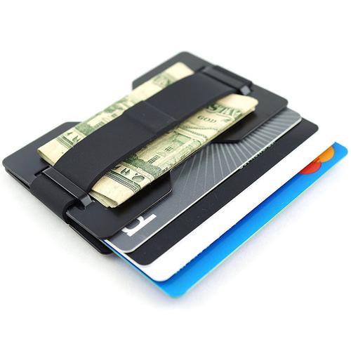 Radix One RFID Slim Wallet - Black Steel £23.99 - Free Delivery | MyMemory