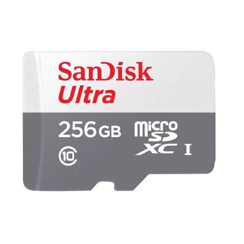 SanDisk 256GB Ultra microSD Card (SDXC) UHS-I - 100MB/s