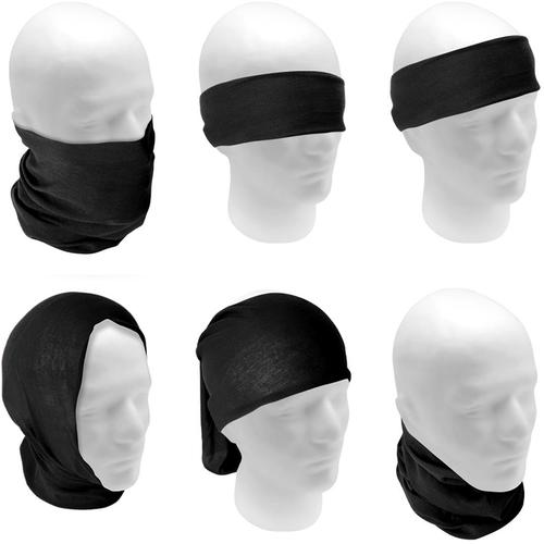 Snood Face Covering - Grey Geometric