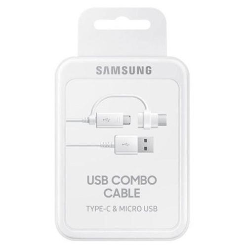 Samsung Micro USB and USB-C Combo Cable - 1M