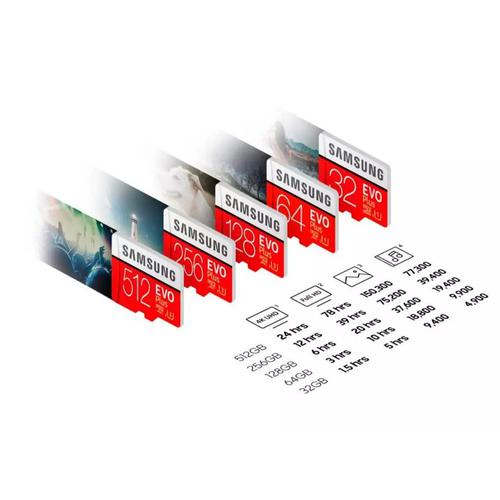Samsung 64gb Evo Plus Micro Sd Card Sdxc Uhs I U1 Adapter 100mb S 12 99 Free Delivery Mymemory