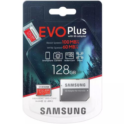 Samsung 128gb Evo Plus Micro Sd Card Sdxc Uhs I U3 Adapter 100mb S Us 26 59 Mymemory