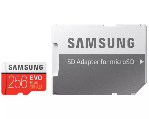 Samsung 256GB Evo Plus Micro SD Card (SDXC) UHS-I U3 + Adapter - 100MB/s