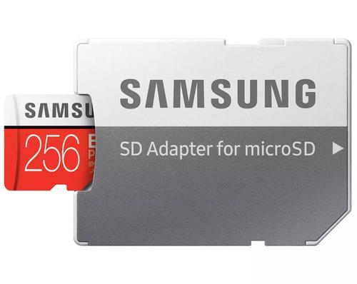 Samsung 256GB Evo Plus Micro SD Card (SDXC) UHS-I U3 + Adapter - 100MB/s