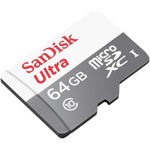 SanDisk 64GB Ultra Lite microSD Card (SDXC) UHS-I U1 A1- 100MB/s