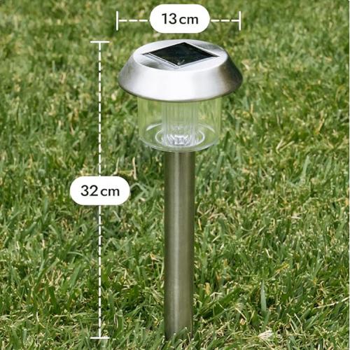 Signature Garden Premium Solar Lights - 6 Packs