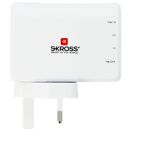 SKROSS USB 4 Port Charger