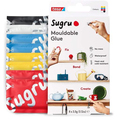 Sugru Mouldable Glue Classic Colours - 8 Pack