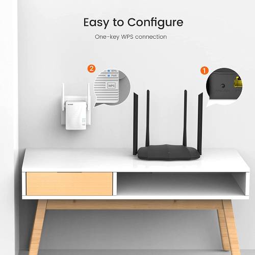Tenda A15 AC750 Dual Band Universal WiFi Repeater