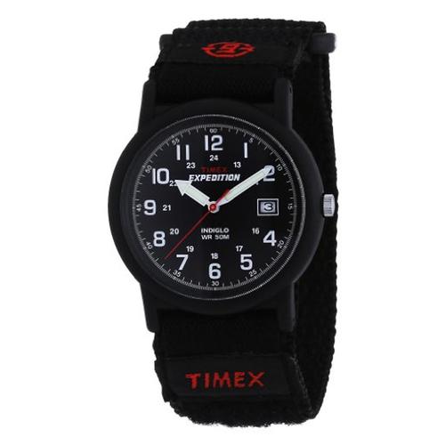Timex Mens Expedition Camper Analogue Quartz Black Watch (T40011)