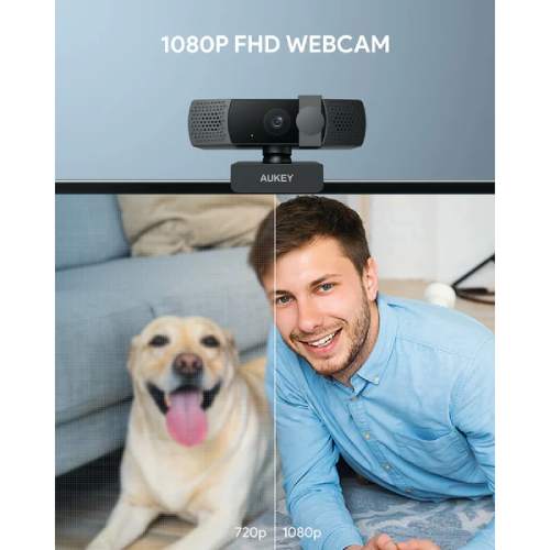 AUKEY Overview Full HD Video 1080p Webcam