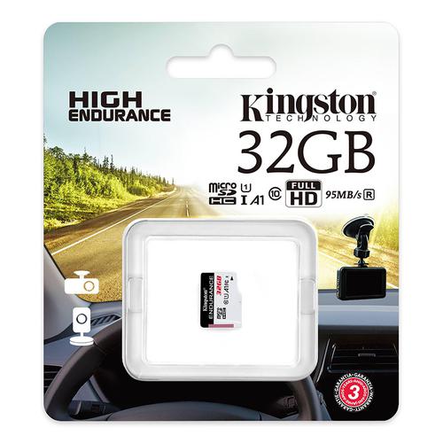 Kingston 32GB High Endurance microSD Card (SDHC) U1 A1 - 95MB/s