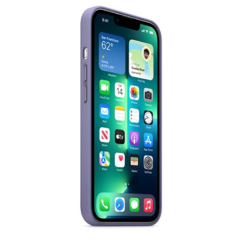 Apple Official iPhone 13 Case with MagSafe - Wisteria