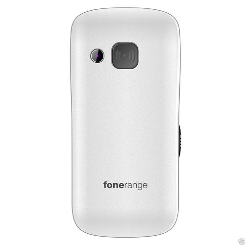 The Fonerange Big Friendly 2 Phone with Charging Dock - White