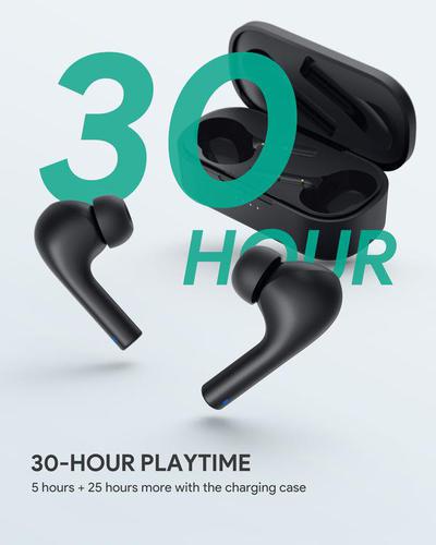 AUKEY EP-T21S Move Compact II Wireless Earbuds 3D Surround Sound - Black