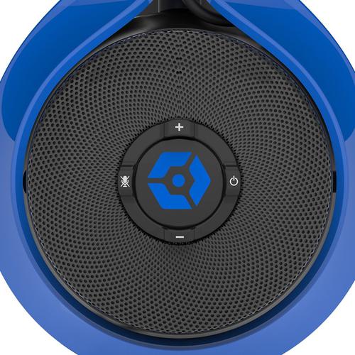 Gioteck FL300 Wired Stereo Headset for All Gaming Platforms and Smartphones - Blue