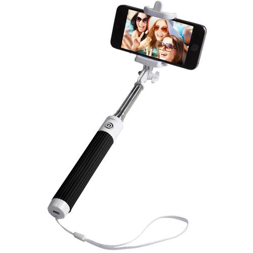 Groov-e Bluetooth Selfie Stick with Remote Shutter - Black