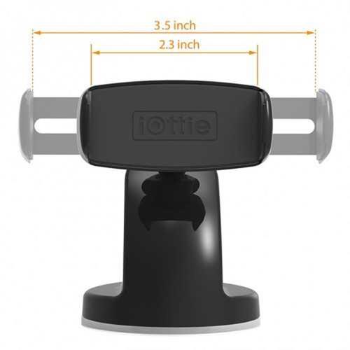 iOttie Easy View 2 Universal iPhone and Smartphone Car Mount Holder - Black