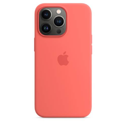 Apple Official iPhone 13 Pro Silicone Case - Pink Pomelo