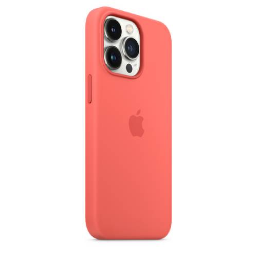 Apple Official iPhone 13 Pro Silicone Case - Pink Pomelo