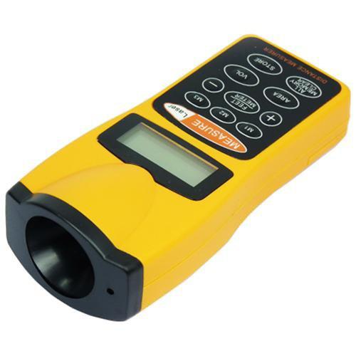 Everyday Basics Handheld Laser Distance Measuring Tool