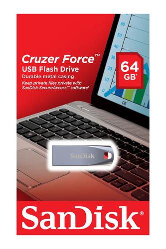 SanDisk 64GB Cruzer Force USB Flash Drive