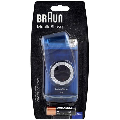 Braun MobileShave M-60B Portable Electric Shaver