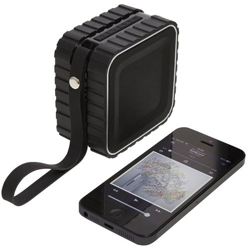 Groov-e Water Resistant Wireless Bluetooth Speaker - Black