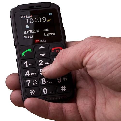 TTfone Dual 2 Simple Basic Senior Mobile Phone with Big Buttons (TT59)