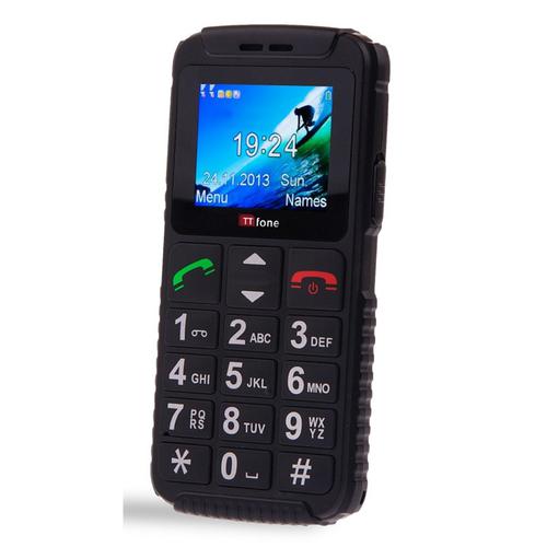 TTfone Dual 2 Simple Basic Senior Mobile Phone with Big Buttons (TT59)