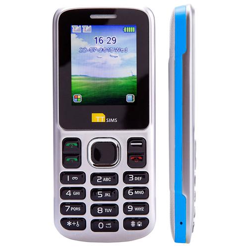 TTsims TT130 Sim Free Dual Sim Mobile Phone - Blue
