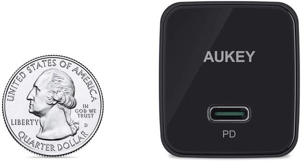 AUKEY PA-Y20S Minima 20W Fast Charging Type-C Wall Charger - Black