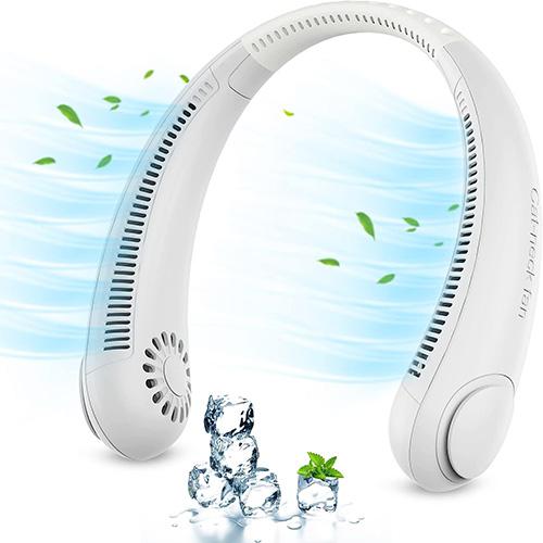 Bladeless Neck fan/cooler White Model A18, with 3 fan speeds £8.49 - Free  Delivery | MyMemory