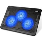 Havit Cooling Pad 12"-17" Laptop and Notebook Air Cooler HV-F2056 - Black & Blue