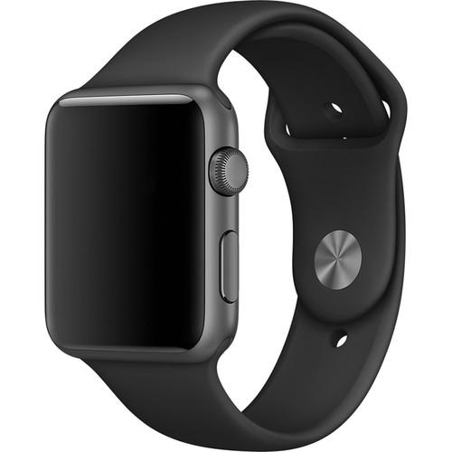 Apple watch 42mm store black sport band