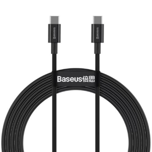 Baseus Superior Series Fast Charging Data Cable USB-C to USB-C 100W 2m - Black