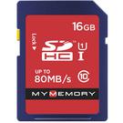 MyMemory 16GB SD Card (SDHC) - 80MB/s