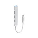 Havit HB41 4-in-1 USB-A to USB-C 2.0 & USB-A3.0 - Silver
