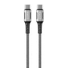 Havit CB6297 Nylon Braided PD60W USB-C to USB-C 1M Cable - Black