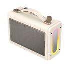 Havit SK823BT Retro Portable Karaoke Bluetooth Speaker with Wireless Microphone - Beige