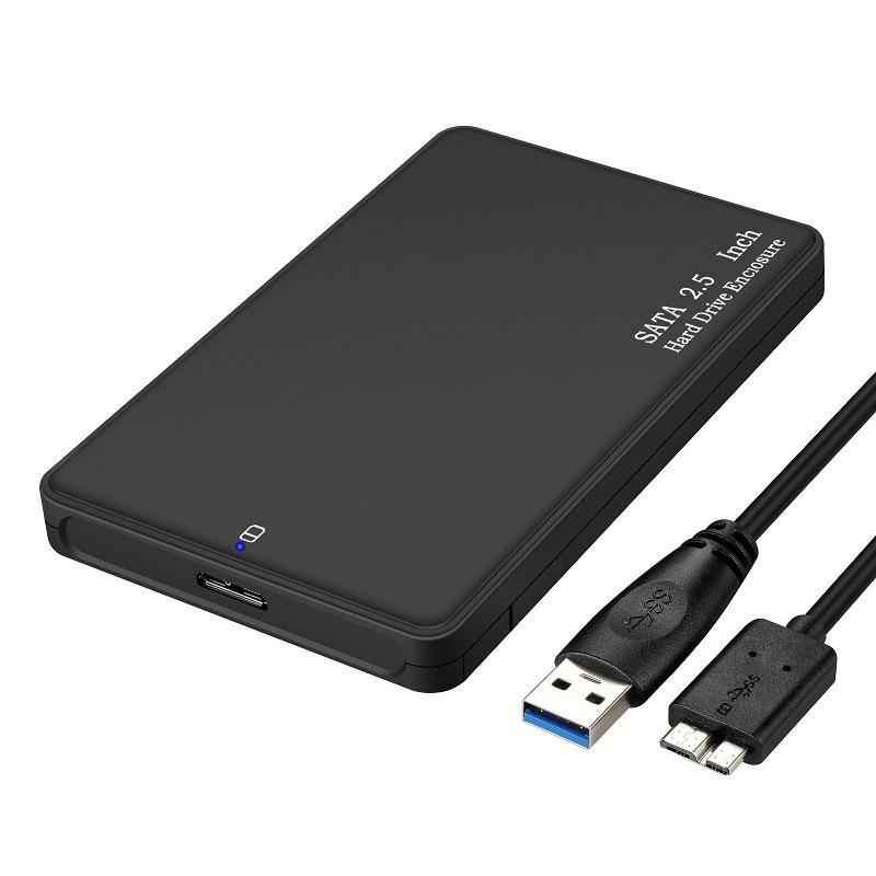 2.5 inch SATA Hard Drive Enclosure USB 3.0 - Black