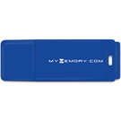 MyMemory LITE 128GB USB 2.0 Flash Drive - Blue