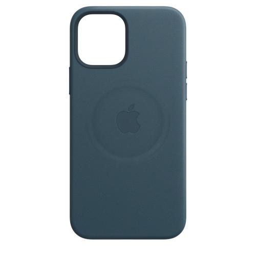 Apple iPhone 12 Pro Max Leather Case with MagSafe - Baltic Blue (Open Box)