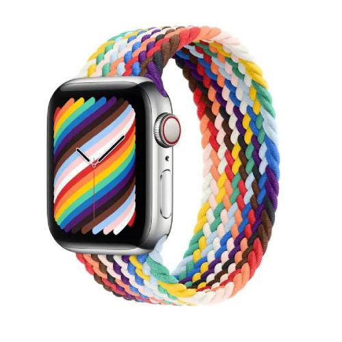 Apple Official Watch Band 40mm 41mm Strap Braided Loop Pride