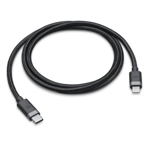 Mophie Charge and Sync Cable-USB-C to Lightning Cable 1.8M – Black