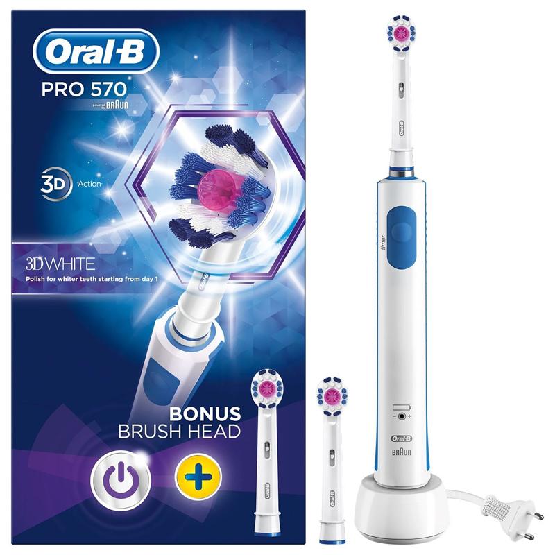 oral b 3d white electric toothbrush