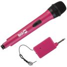 RockJam High-Fidelity Wireless Microphone for Karaoke and Home - Pink