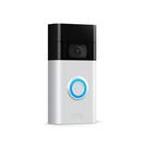 Ring Video Doorbell 1080p HD Advanced Motion Detection - Satin Nickel  (2nd Gen)