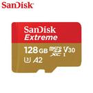 SanDisk 128GB Extreme A2 V30 microSD  Card (SDXC) UHS-I U3 + Adapter- 190MB/s