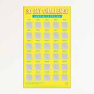BUCKET LIST - 30 Day Challenge Poster Happiness